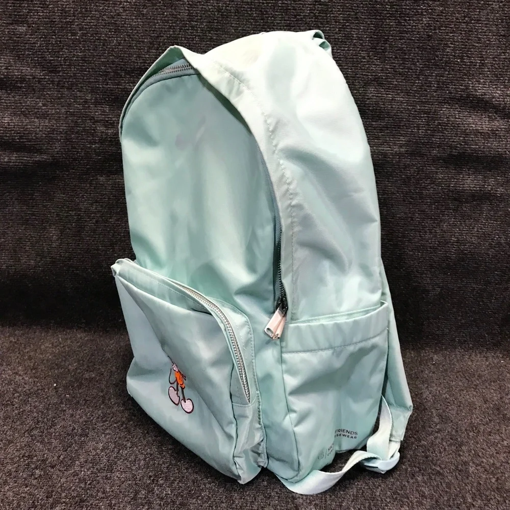 Disney Parks FAC-084155-23192 Mickey & Friends Genuine‎ Mousewear Teal Backpack